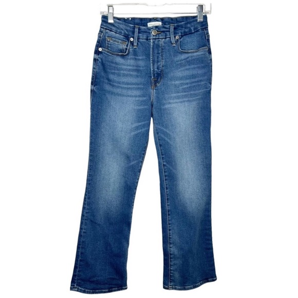 GOOD AMERICAN / Good Legs Cropped Mini Bootcut jeans / 8 (29) - Picture 1 of 6